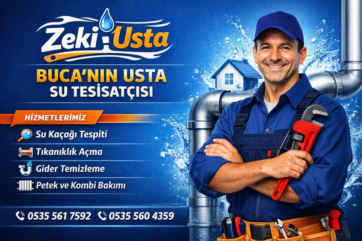 Buca Akıncılar Su Kaçağı Tespiti